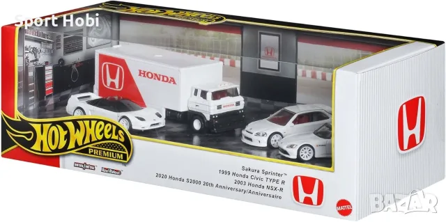 Hot Wheels Set Honda Typ-R Heritage за Sammler Diagrama