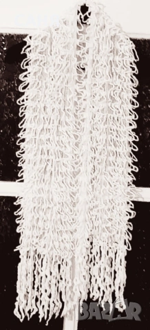 Много дълъг,мек шал с дълги ресни и ръкавици с топлоизолацияТHiNSULATE и дълги,ефектни шалове, снимка 18 - Ръкавици - 53127983