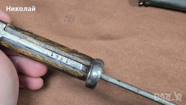 Щик, кама, нож Финландия Мосин 1928, снимка 7 - Антикварни и старинни предмети - 54240956