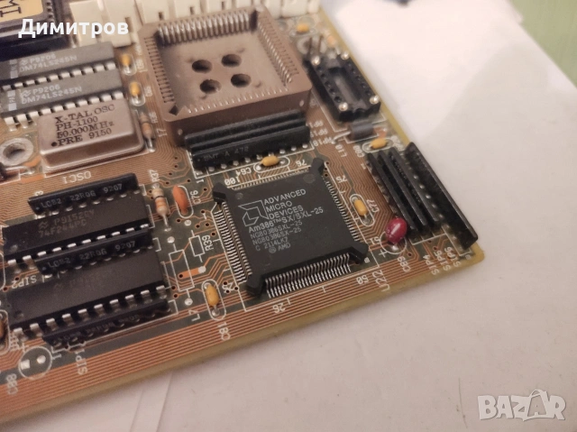 Дънна платка с AMD 386SX/SXL 25 MHz