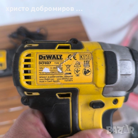 продавам безчетков ударен винтоверт DeWalt , снимка 3 - Винтоверти - 54605057