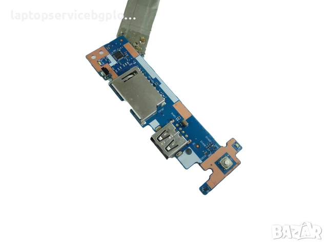 Lenovo IdeaPad 1 15IJL7 82LX Захранваща платка USB Card Reader платка 5C50S25273 JS570 NS-E052, снимка 4 - Части за лаптопи - 55124054