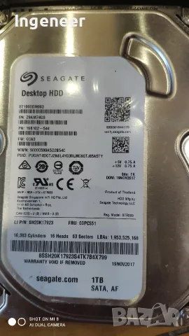 4 TB HDD , 4ТБ Хард дискове, снимка 4 - Твърди дискове - 55681632
