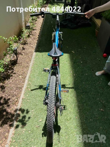 Велосипед със скорости SPRINT - Hunter, 27.5", син/сив, снимка 4 - Велосипеди - 54738621