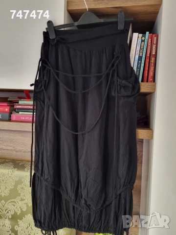 Асиметрична пола от трико, ХЛ, снимка 4 - Поли - 54228632