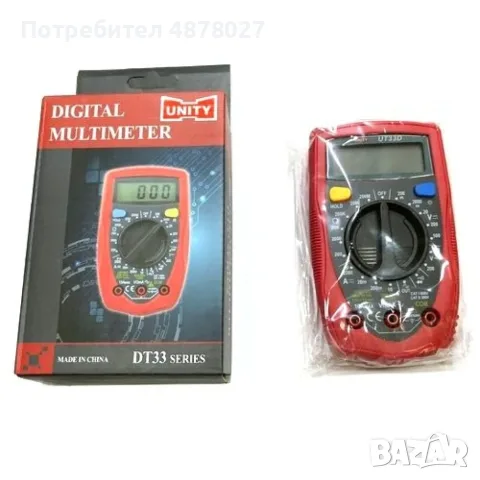 Цифров мултиметър модел, снимка 4 - Друга електроника - 55680000