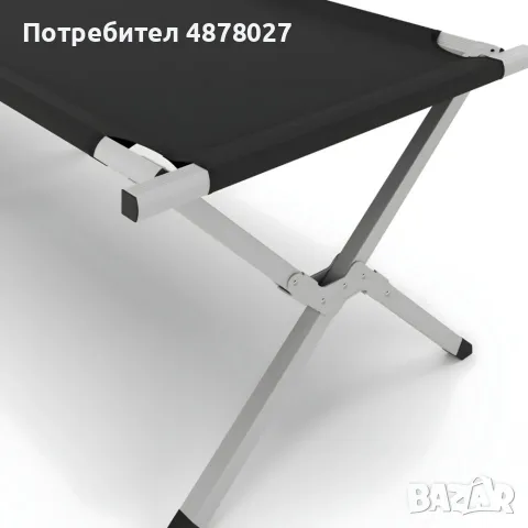 Сгъваемо къмпинг легло XXL – Здраво, компактно и удобно за сън навсякъде, снимка 9 - Къмпинг мебели - 55690262
