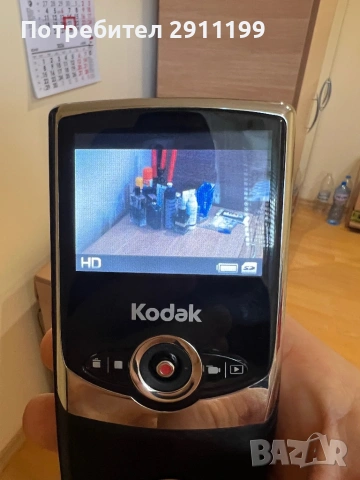 Видеокамера Kodak HD с подаръци, снимка 6 - Камери - 54626540