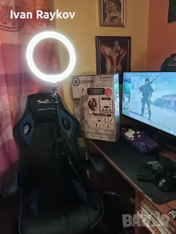 Deluxe combo led ring light , снимка 3 - Селфи стикове, аксесоари - 55315399
