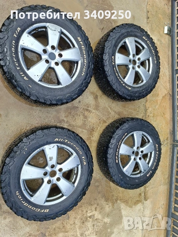 Гуми с джанти Porsche Cayenne 2004