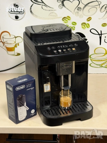 Кафемашина кафе автомат delonghi magnifica evo с гаранция, снимка 5 - Кафемашини - 54842692