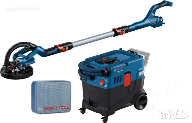 Шлайфмашина жираф за стени GTR 550 Professional + Прахосмукачка GAS 400 A Bosch, снимка 1 - Други инструменти - 47720013