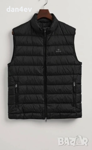 Елек GANT Men's Light Down Gilet, снимка 4 - Якета - 54194967