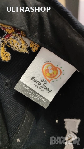 НОВА EURO 2004 vintage шапка на европейското по футбол Uefa, снимка 3 - Шапки - 54839021