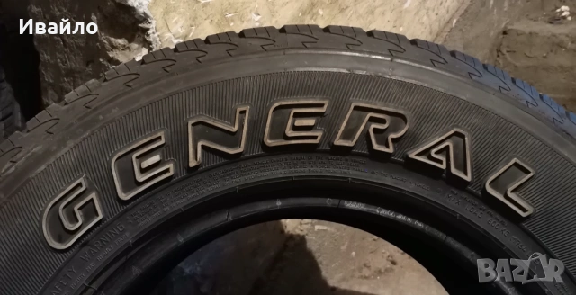 Продавам 4 броя всезони гуми 225.70.15 чисто нови General дот 2021 , снимка 4 - Гуми и джанти - 55070450