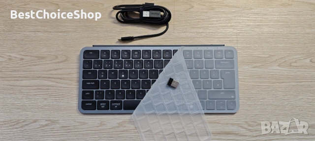 Keychron B1 Pro ултратънка безжична Bluetooth/2.4 G/кабелна, лека с 1200 часа живот на батерията, снимка 4 - Клавиатури и мишки - 55069692