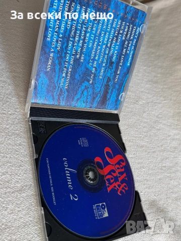 CD диск SAX and SEX , 19 ROMANTIC HITS, снимка 4 - CD дискове - 54386965