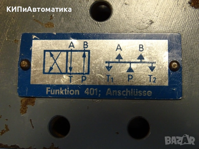 Хидравличен клапан Ardie-Hydraulik NN2RA06/401G/N hydraulic valve NG6, снимка 4 - Резервни части за машини - 54579820