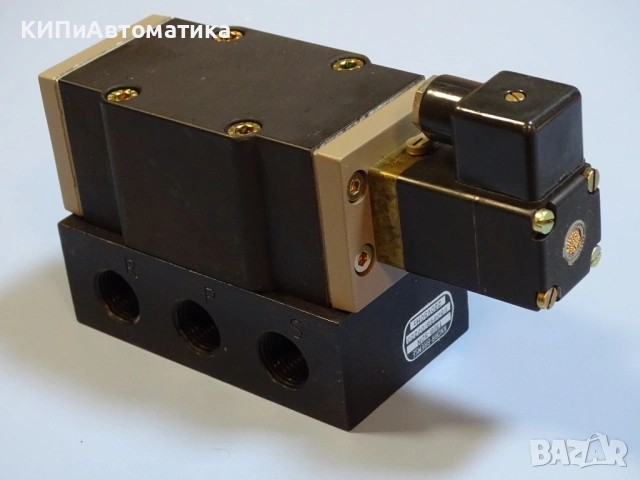 Пневматичен разпределител KNORR BREMSE TMB-50N 220V/50Hz pneumatic solenoid valve, снимка 9 - Резервни части за машини - 54507942