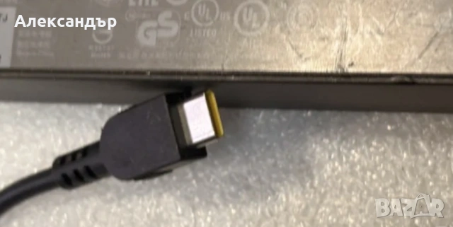 Lenovo оригинално Type-C зарядно 65W (5/9/15V-65W.Комплект), снимка 3 - Лаптоп аксесоари - 54636187