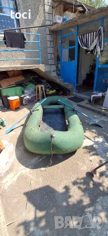 Руска гумена надуваема лодка за риболов или разходка във тихи води , снимка 5 - Воден транспорт - 55656348