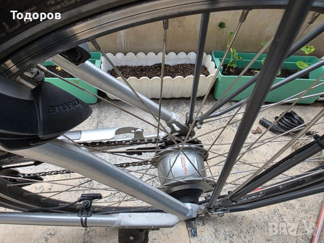Качествен електрически велосипед колело Wheeler Panasonic 36 волта, снимка 10 - Велосипеди - 54490723