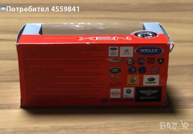 НОВ Welly Pontiac Firebird 1:43 Тъмно Син, снимка 2 - Колекции - 54873509