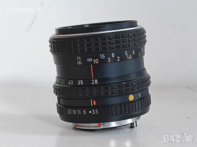 Обектив SMC Pentax-M 28-50mm f/3.5-4.5 за Pentax K байонет, снимка 7 - Обективи и филтри - 55692206