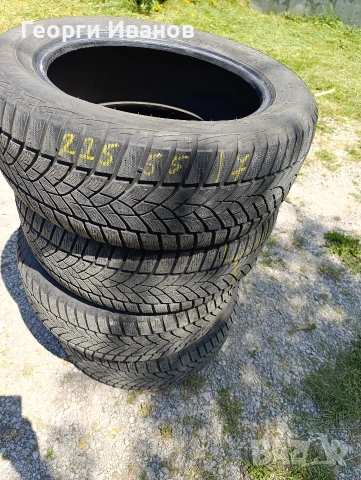 Зимни гуми Goodyear 215/55 R17 – Комплект 4 бр., снимка 11 - Гуми и джанти - 54916823