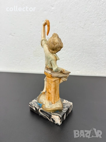 Италианска статуетка - Amilcare Simonetti №8128, снимка 5 - Антикварни и старинни предмети - 54292538