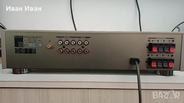 Усилвател SONY TA-343, снимка 5 - Ресийвъри, усилватели, смесителни пултове - 55431539