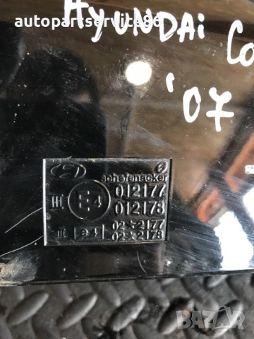 Ляво предно странично огледало черен цвят за врата за Hyundai Coupe (2002-2006) 012177 , снимка 3 - Части - 54409281