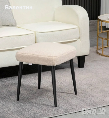 Табуретка HOMCOM, снимка 2 - Дивани и мека мебел - 54551710