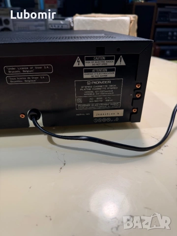 Касетен дек PIONEER CT 737 mark 2, снимка 5 - Декове - 54830837
