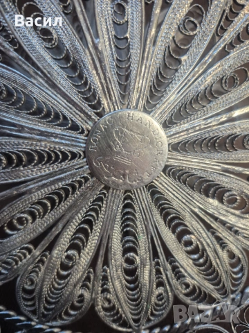 Фруктиера бонбониера Филигран, снимка 6 - Антикварни и старинни предмети - 53977424