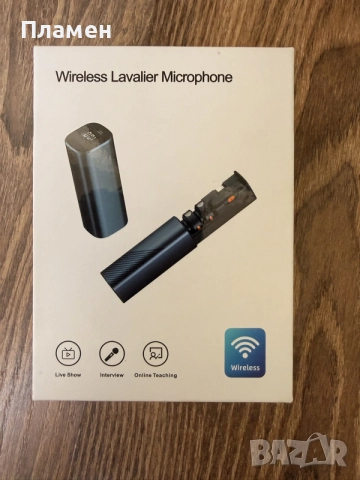Безжичен микрофон S53 Wireless Lavalier безжичен реверен (лавалиерен) микрофон , снимка 9 - Микрофони - 55669938