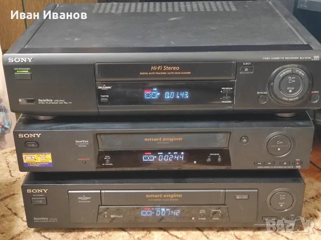 Видео Сони vhs HI-FI STEREO