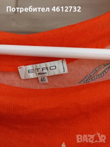 Дамска блуза Etro.Оригинал, снимка 2 - Тениски - 55617174