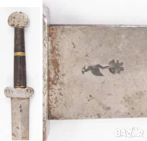 Реплика на средновековен меч, снимка 3 - Антикварни и старинни предмети - 54197647