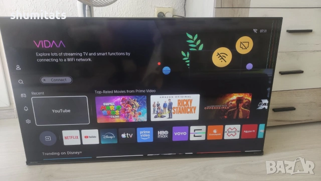 TV Hisense 43,6'' 2025г 43A6Q ударен дисплей, снимка 2 - Телевизори - 54978006