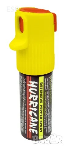 Спрей за самозащита 15ml ESP-HURRICANE, снимка 3 - Екипировка - 55471556