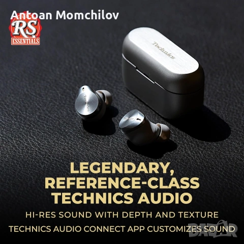 Слушалки Technics EAH-AZ80 Bluetooth ANC Silver, снимка 2 - Bluetooth слушалки - 55034712