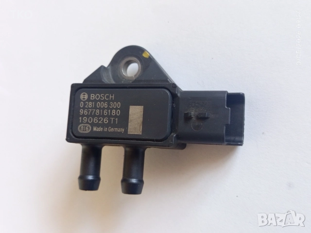 Датчик диференциално налягане BOSCH DPF pressure sensor за PEUGEOT CITROEN OPEL Vivaro, снимка 5 - Части - 54650154