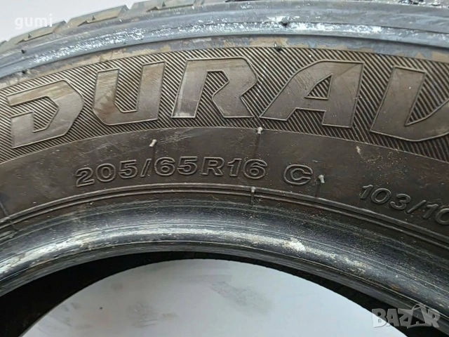 4бр летни гуми за бус 205/65/16C BRIDGESTONE L06051 , снимка 6 - Гуми и джанти - 54996693