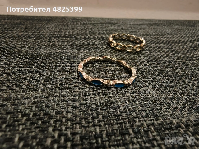 Нови нежни сребърни пръстени , снимка 5 - Пръстени - 54726344