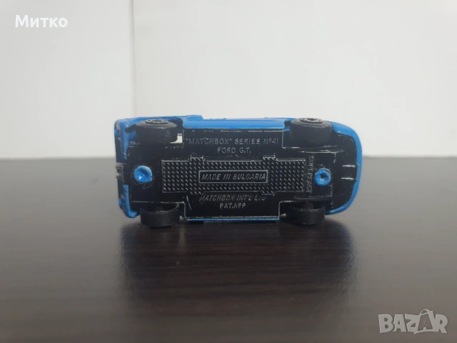 Matcbox Bulgaria Ford GT, снимка 6 - Колекции - 54384031