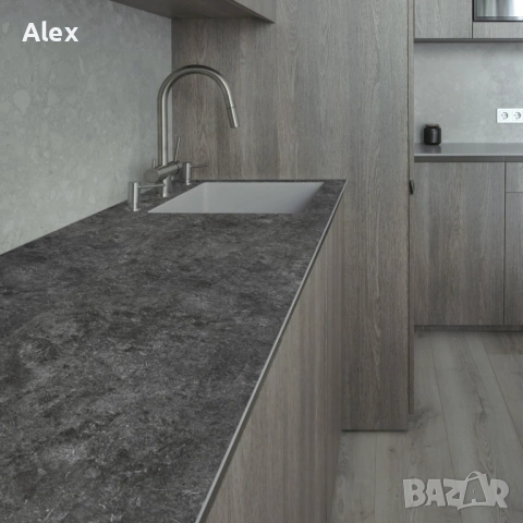 Лепящо фолио за мебели Бетон Сиво, снимка 3 - Други стоки за дома - 54354057