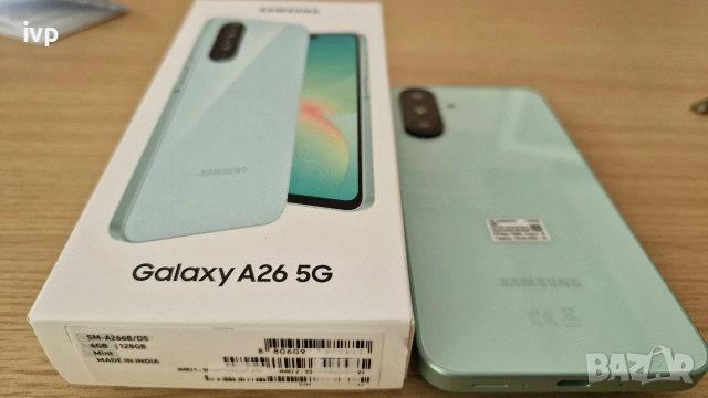 НОВ Samsung Galaxy A26 128GB - Mint