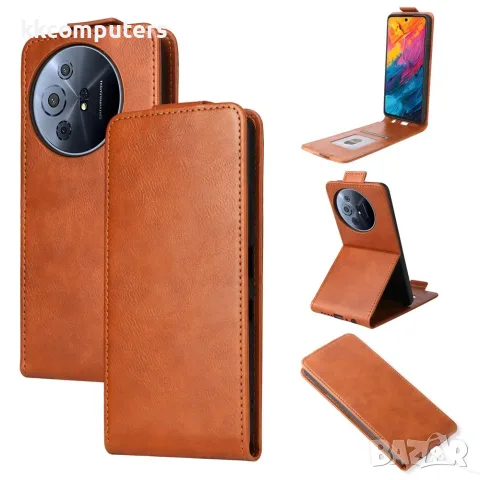 За TCL 50 NxtPaper 5G / 50 Pro NxtPaper 5G / 60 XE Вертикален Кожен Калъф със Стойка, Магнитно Закоп, снимка 4 - Калъфи, кейсове - 55613108