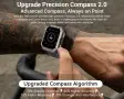 Blackview W80 PRO Смарт Часовник GPS Фенер СърдеченРитъм КръвнаСатурация Сън Крачкомер Фитнес Тракер, снимка 3